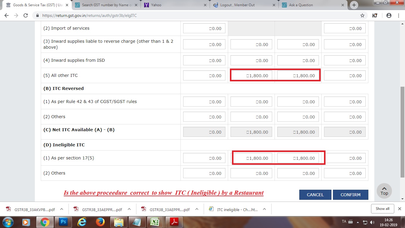 itc-not-eligible-for-restaurants-how-to-show-in-3b