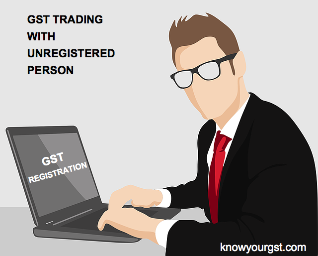 gst unregistered person