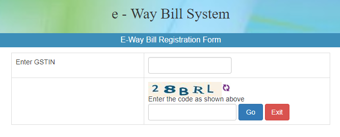 E-way bill registration Karnataka